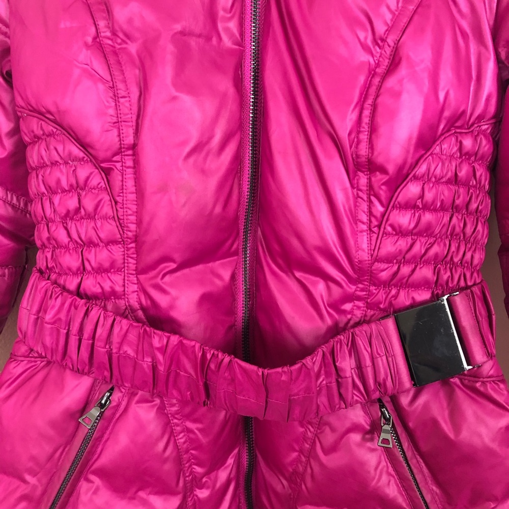 Moda International Pink Puffer Jacket - Picture 4 of 9